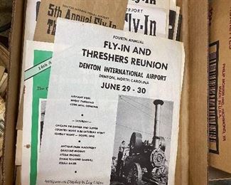 Vintage Denton Thresher Reunion Advertising