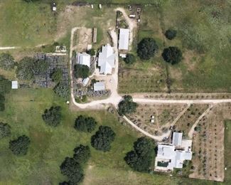 Bird's eye view of the compound