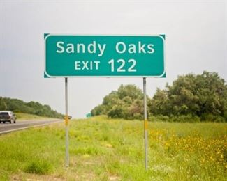 Exit 122 on 37S, 25 minutes south of downtown San Antonio