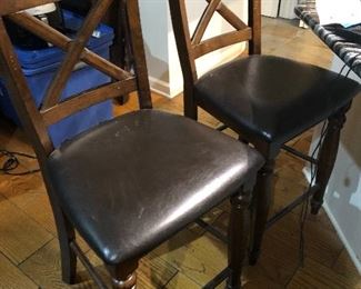 Chairs for the bar height table and chairs 