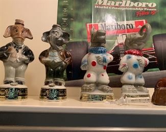 Collection of “ Beam” bottles