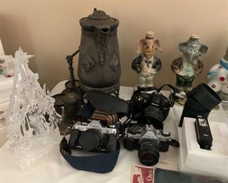 Vintage cameras
