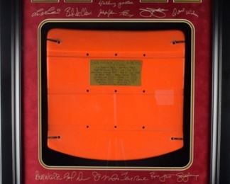 San Francisco 49ers Seat Signed Collage