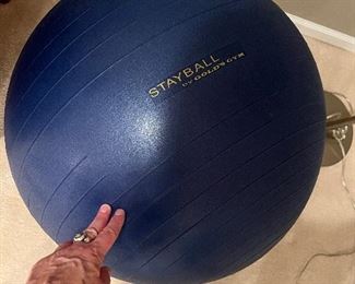 Exercise ball and equipment.....