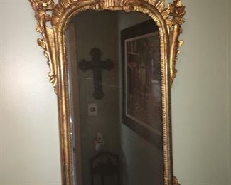 beautiful gold mirror