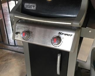 Like new stainless Weber grill