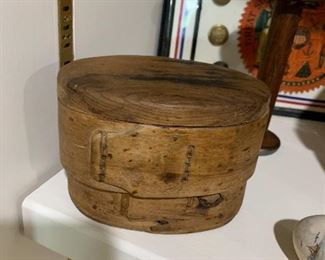 Very unusual antique carved box