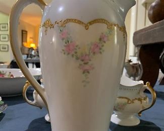 Hand painted tea set