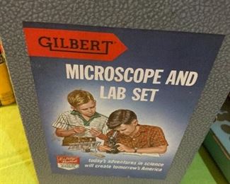 Vintage toys microscope