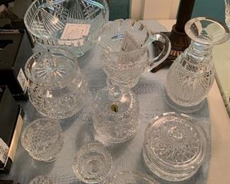 All signed Waterford, signed by artist