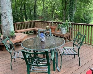 Enamel out door furniture