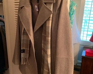 London Fog wool coat, new with tags