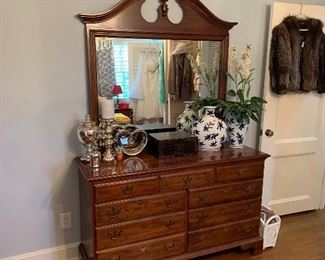 One of two queen bedroom suites