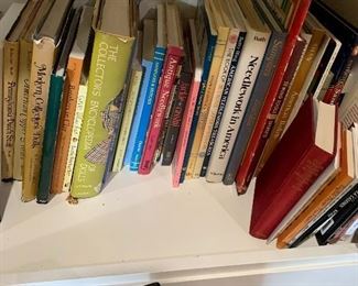 Sewing, sailing, collecting books