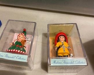 Madame Alexander collectible ornaments