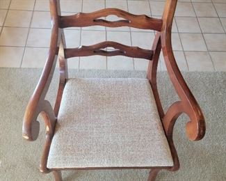 Dining Table Chair - 2 Arm Chairs and 4 Side Chairs Included