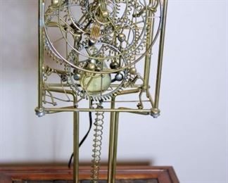 Gordon Brandt Kinetico Motion Sculpture 7 Man Clock