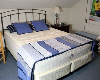 Queen Bed & Mattress Set