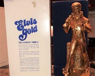 ELVIS McCORMICK DECANTER GOLD