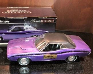 DECANTER BEAM 1970 CHALLENGER SEALED