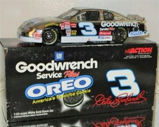DIE CAST DALE EARNHARDT GM WHITE GOLD