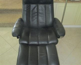 Recliner and ottoman