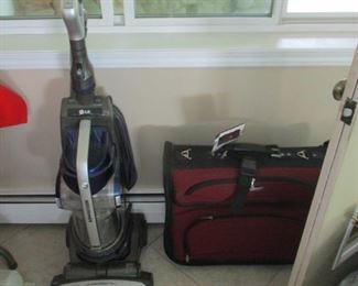 Carpet cleaner and luggage