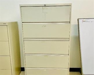 Lateral file cabinet