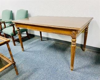 Antique small partner’s desk