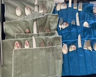 Rambler Rose Sterling silver sets