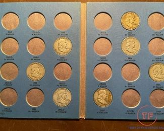 Franklin Silver Half Dollars