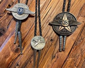 Quiet Birdmen / Aviation Bolo Ties