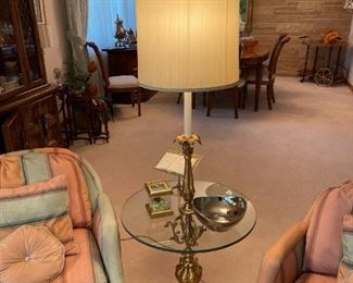 Hollywood Regency Table Floor Lamp