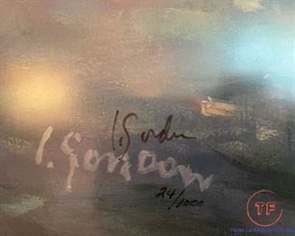 Limited Edition Signed Prints by L GORDON