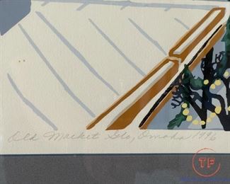 "Old Market" Serigraph by JUDITH WELK