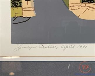 "Josyln Castle" Serigraph by JUDITH WELK