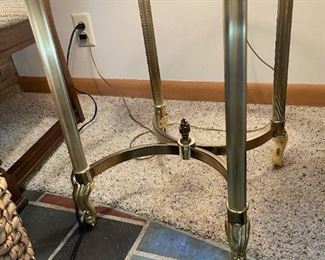 Hollywood Regency Style Side Table