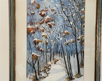 Signed Original Watercolor