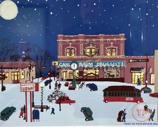 “Dundee” Serigraph by JUDITH WELK