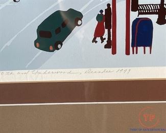 “Dundee” Serigraph by JUDITH WELK