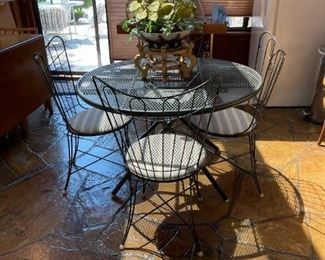 Wrought Iron Patio Set