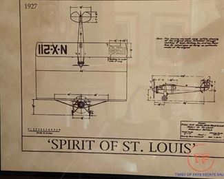 Spirit of St. Louis Framed Wall Art