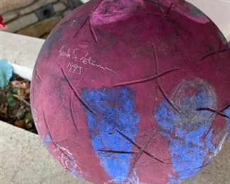 Signed Yard Art Pottery