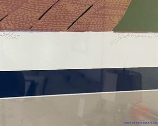 “Creighton Campus” Serigraph by JUDITH WELK