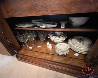 SPODE “Christmas Tree” Dishes