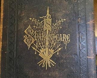 Victorian era book on The Works of Shakespeare the Imperial Edition