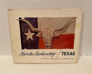 Signed limited edition book by Charles Beckendorf, Texas 
