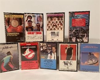 The 1980s are back with a great selection of audio cassette tapes 