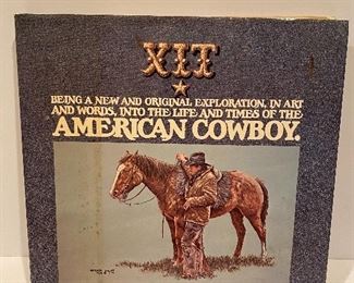 First Edition Book, XIT the American Cowboy, signed by the author Caleb Pirtle