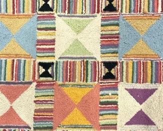 LIBBY CAMERON Hooked Wool Rug
